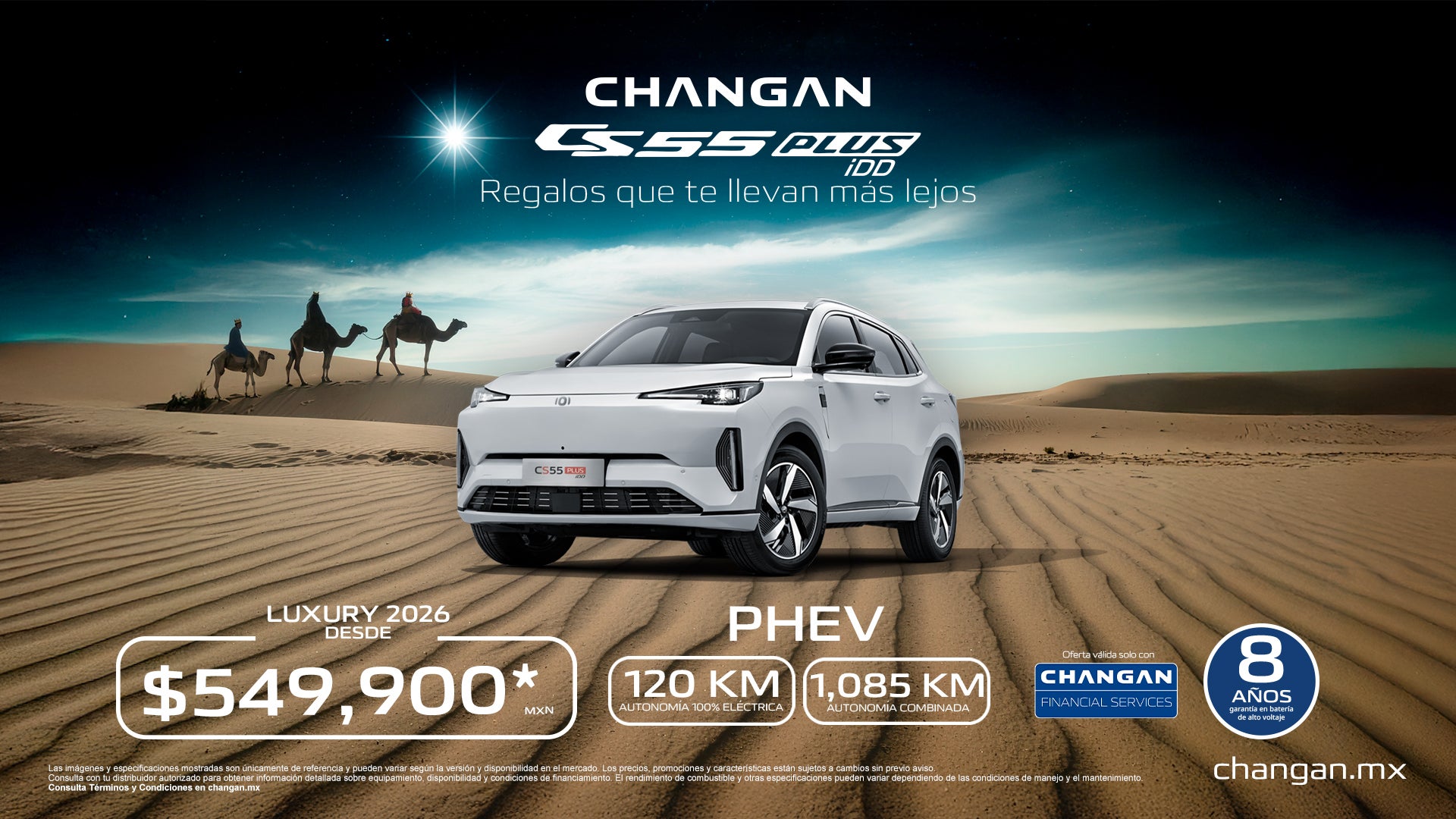 Landing promotion background