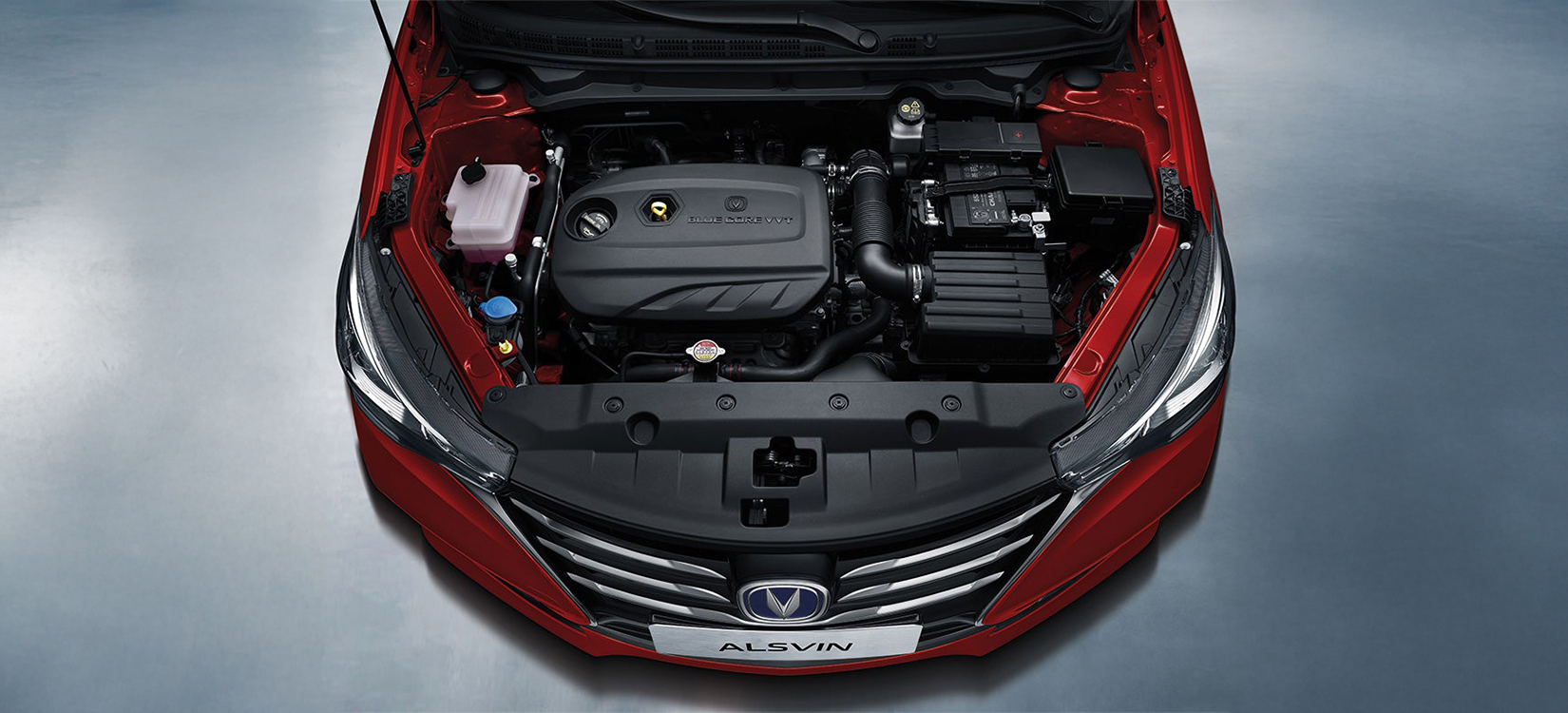 Motor Blue Core 1.4L de transmisión manual de 5 velocidades.