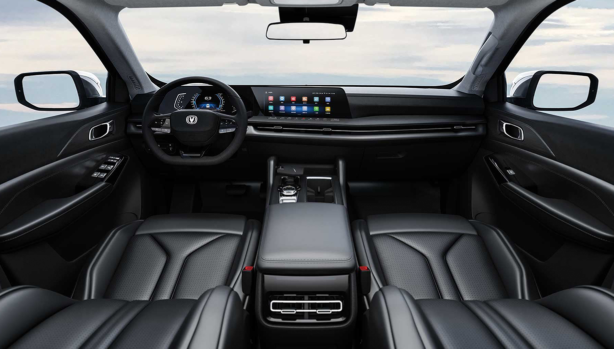 Panel de instrumentos digital de 12.3”,Pantalla digital táctil de infoentretenimiento a color de 12.3”.