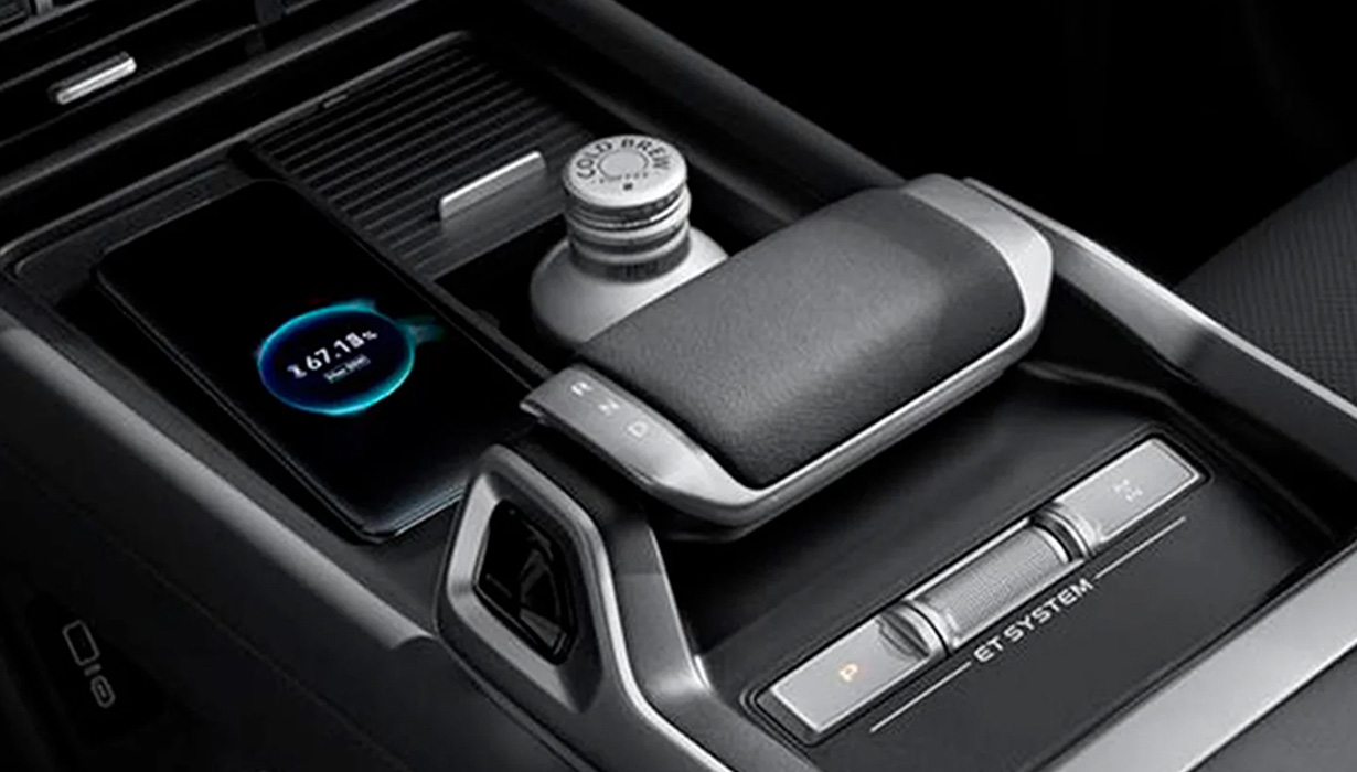 Cargador de teléfono inalámbrico de carga rápida (50W).