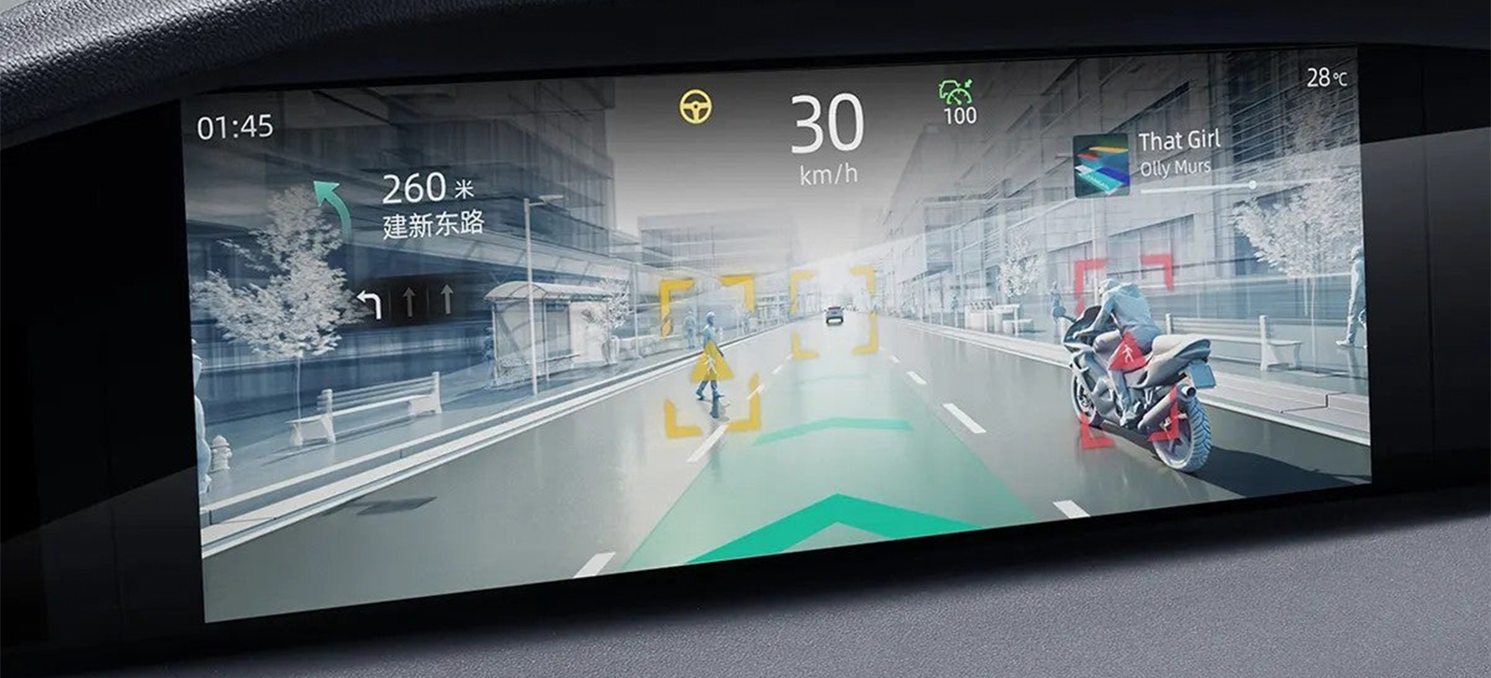 Freno Automático de Emergencia con identificación peatonal - AEBP.
