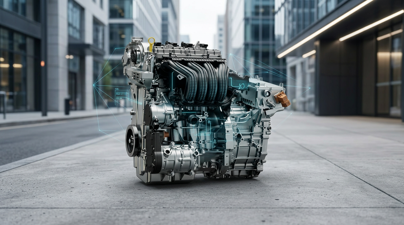 Motor eléctrico de 211 HP y 243 Lb-ft